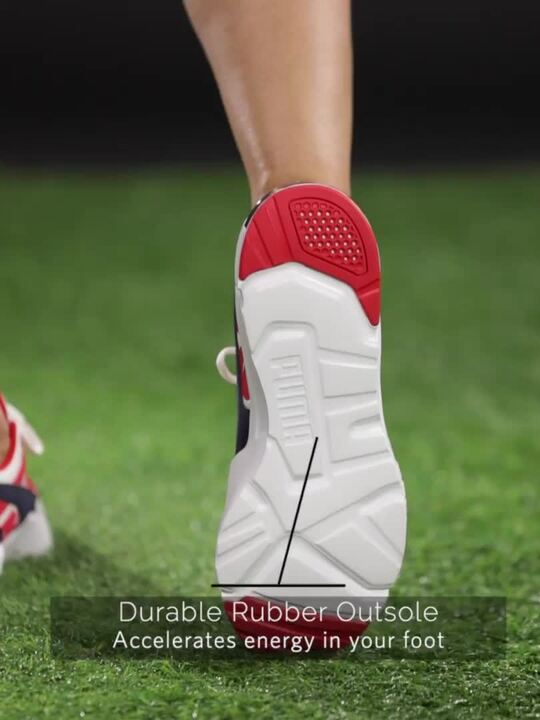 Buy Puma Men White Red Colourblocked Cell Pharos Running Shoes