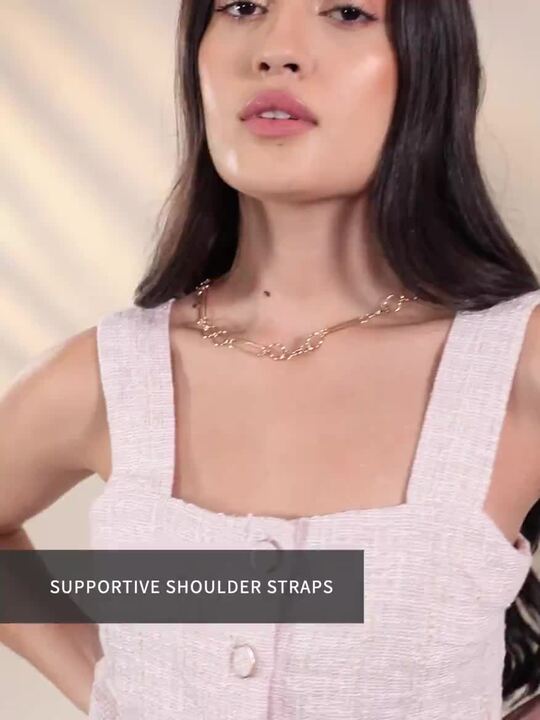 Buy MANGO Tweed Fitted Crop Top - Tops for Women 21538108