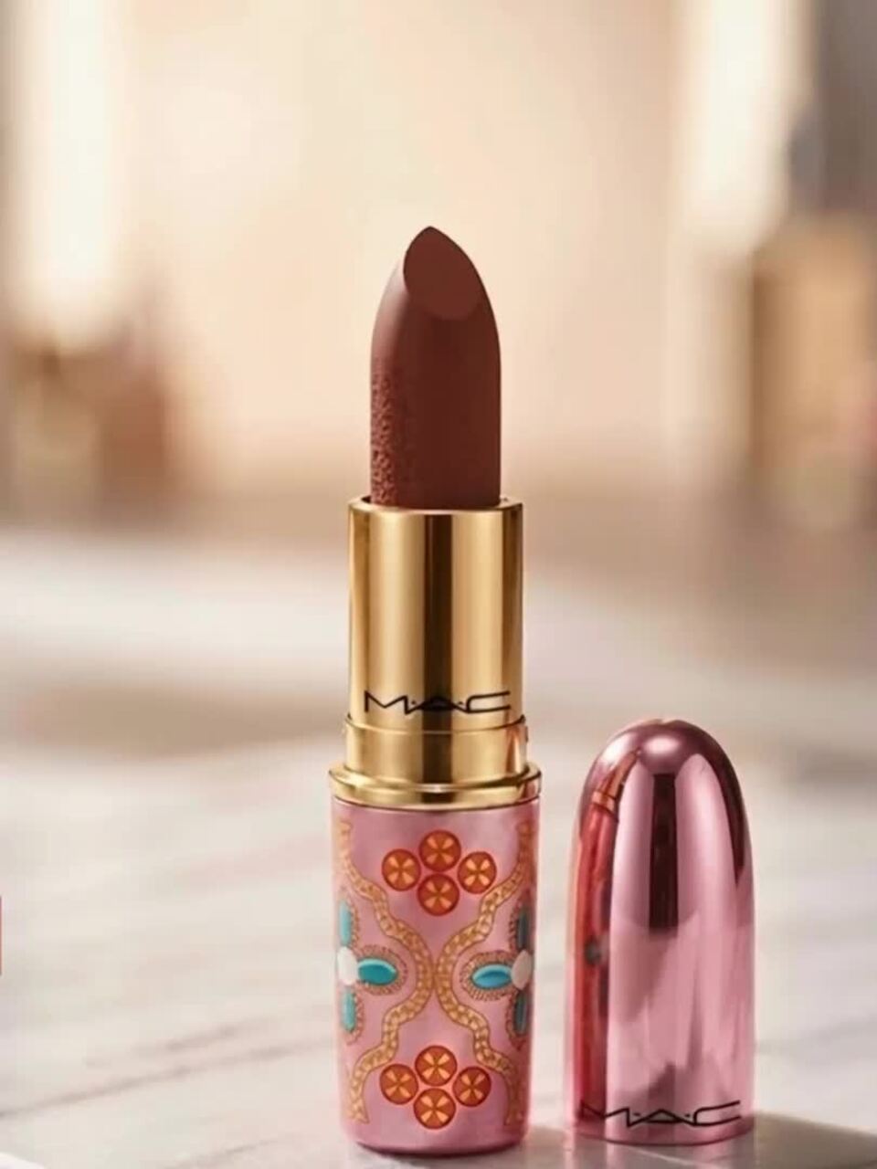 Buy M.A.C Retro Matte Lipstick - Firewerk (Embroidered Opulence