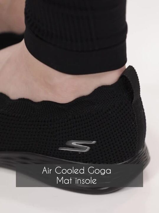 Buy Skechers Women Black YOU DEFINE PEACE Slip-On Sneakers