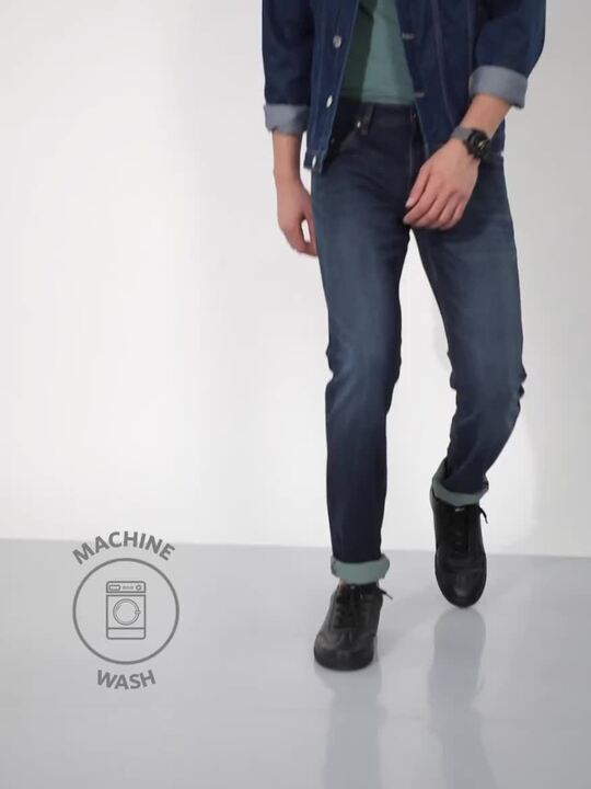 Buy Nautica Men Mid-Rise Slim Fit Light Fade Stretchable Jeans