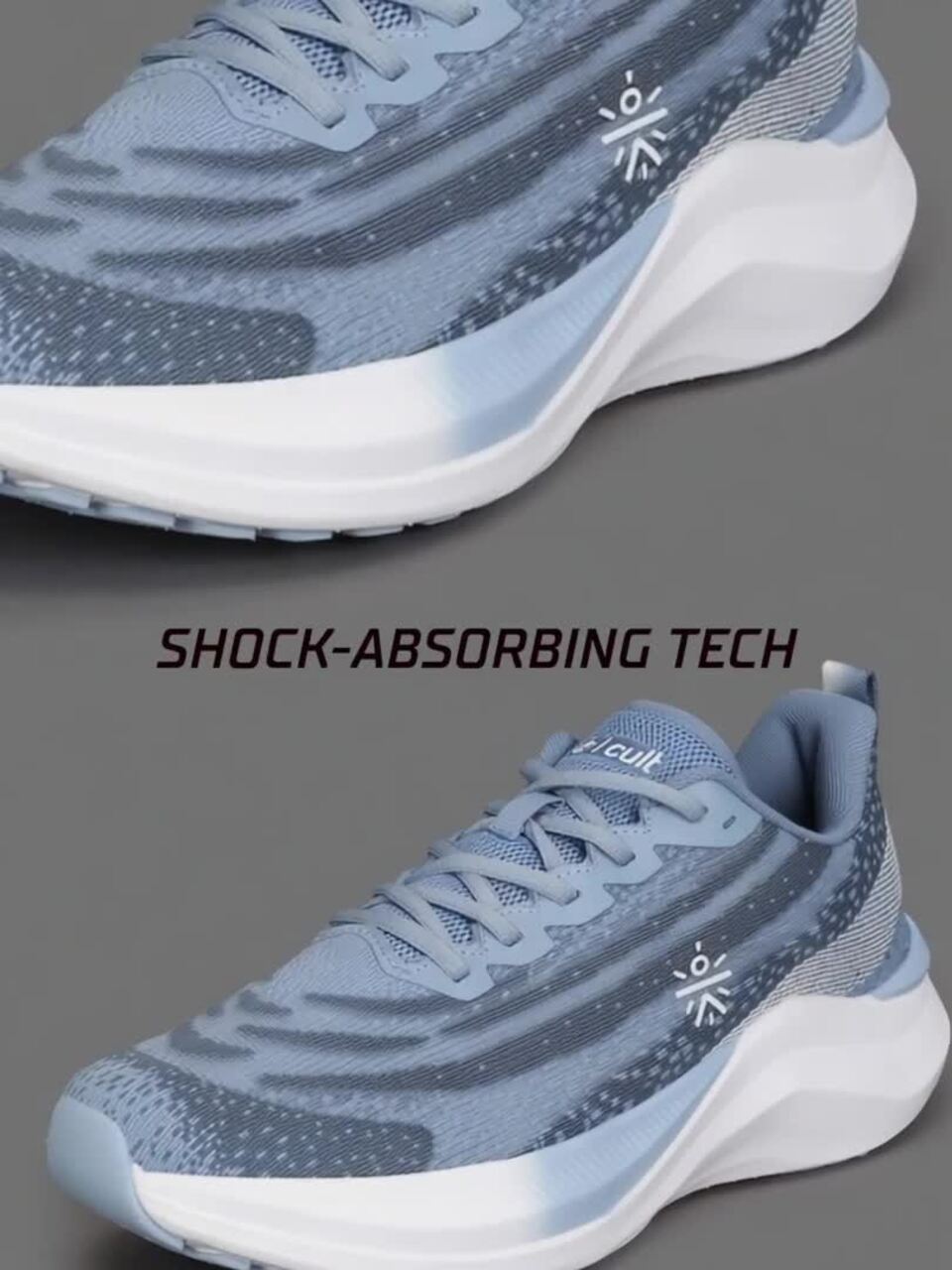 Buy CULT Quasar Men Blue Running Shoes - Sports Shoes for Men