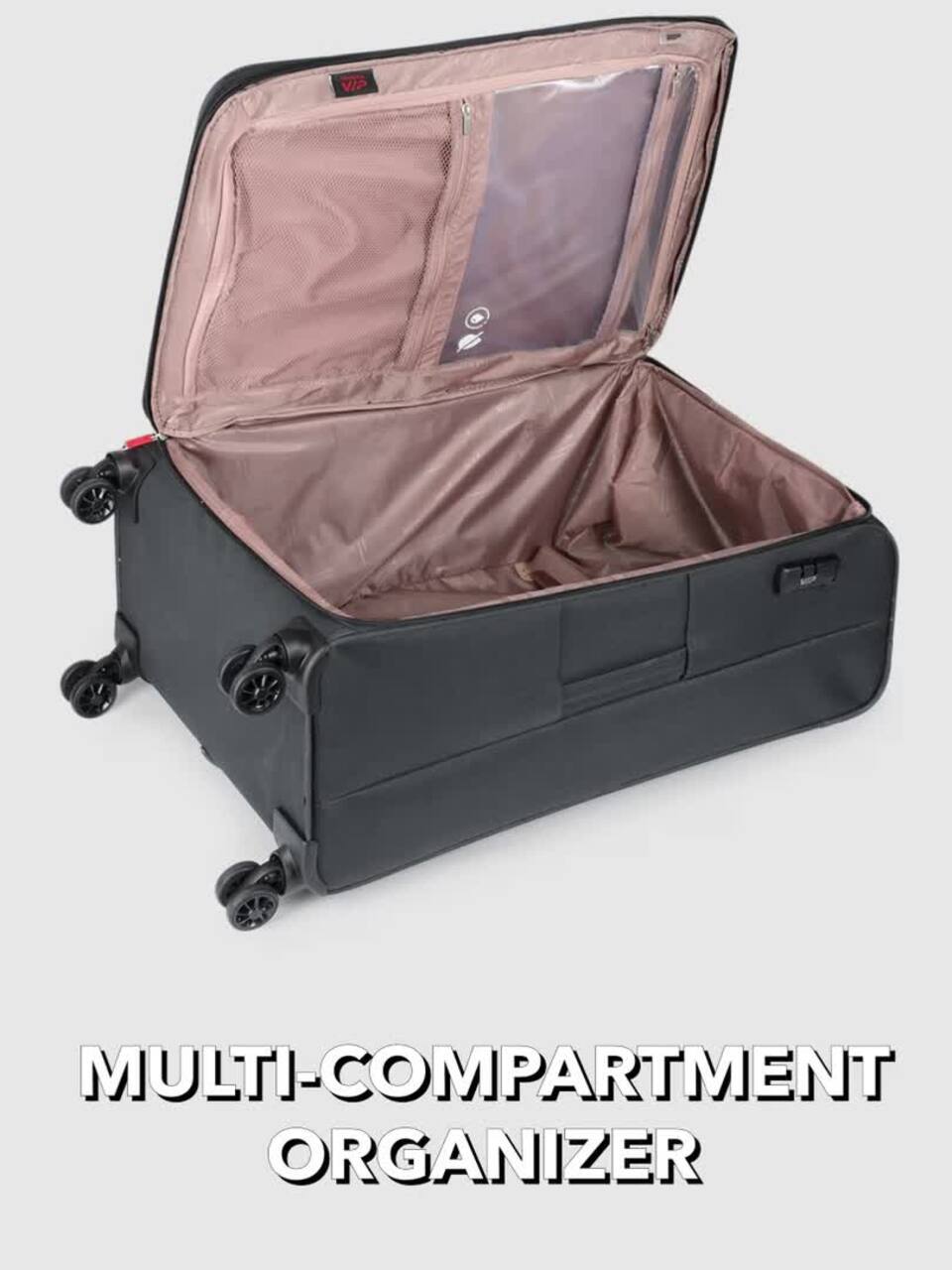 Buy VIP SUPREMA 8W Minimal Brand Logo Printed Soft-Sided Large