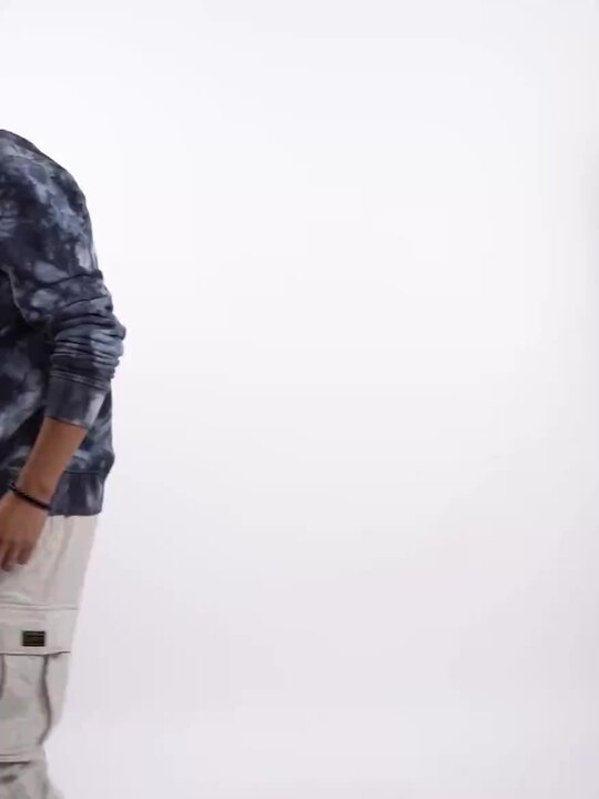 Buy The Souled Store Men Grey Tie Dye Punisher Logo Cotton