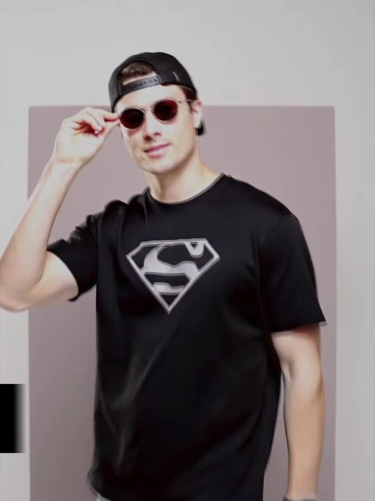 Buy Kook N Keech Superman Men Superman Printed Pure Cotton T-shirt