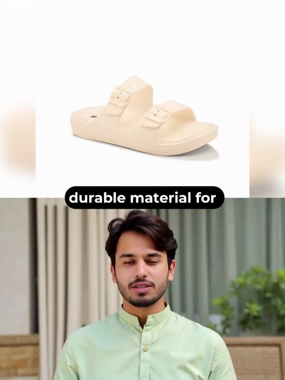 Buy HRX by Hrithik Roshan Men Cream-Coloured Rubber Sliders - Flip