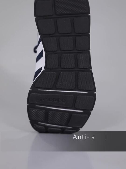 Buy ADIDAS Men Navy Blue White Woven Design Swift Run X Sneakers