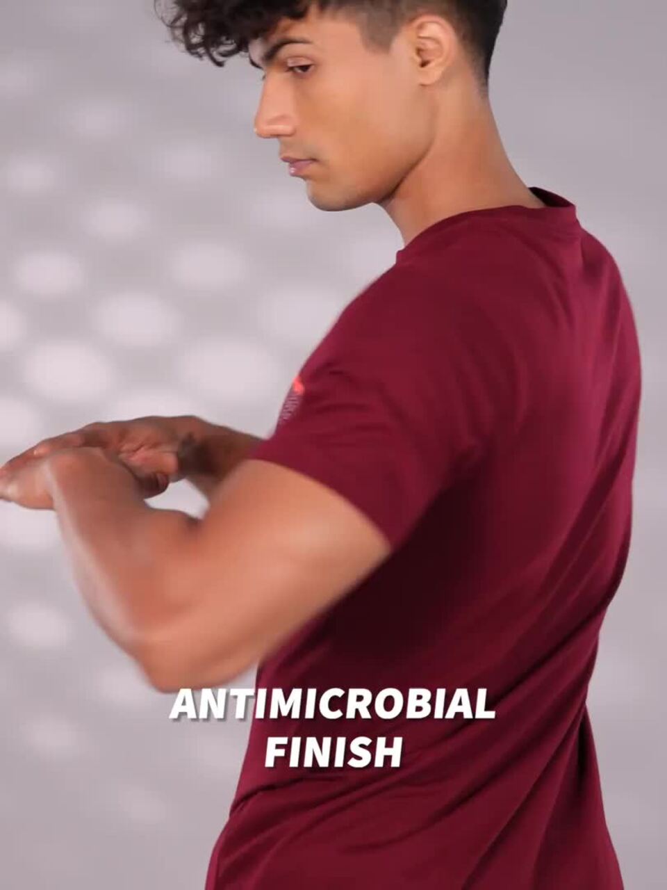 Buy HRX By Hrithik Roshan Training Antimicrobial Brand Carrier T