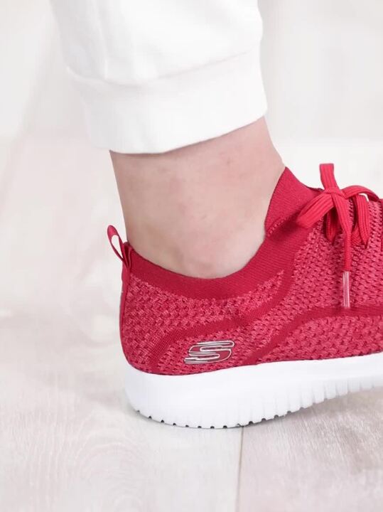 Buy Skechers Women Red ULTRA FLEX-STATEMENTS Sneakers Casual