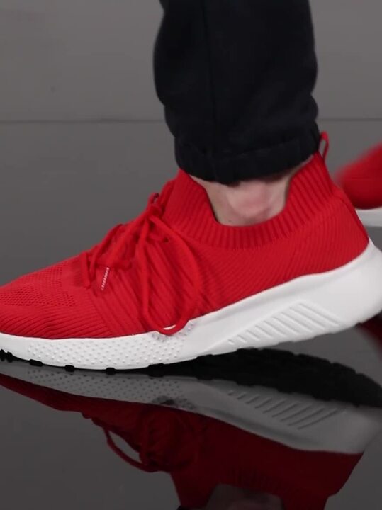 Buy Roadster Men Red Woven Design Sneakers - Casual Shoes for Men