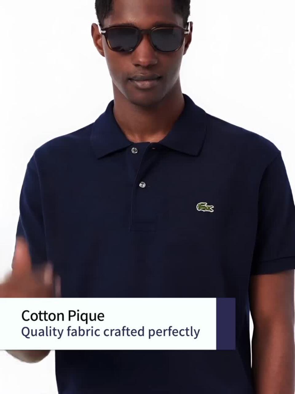 Lacoste Navy Blue Classic Fit Polo