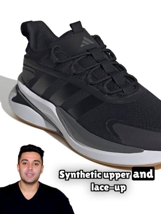 Buy ADIDAS Alpha Bounce Men Running Black Sports Shoes