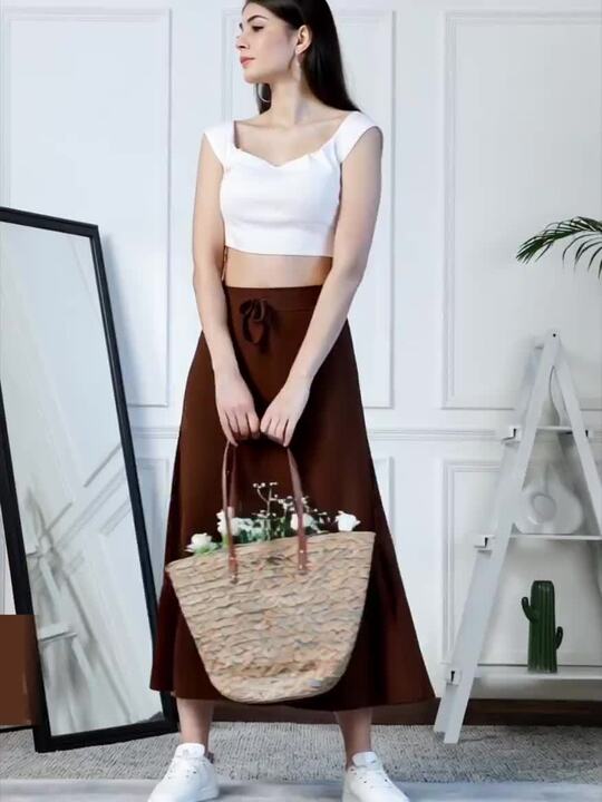 D*N様 Layered Knit Skirt（brown） TODAYFUL スカート Layered Knit Skirt : ZOZOTOWN Yahoo!店 - 通販