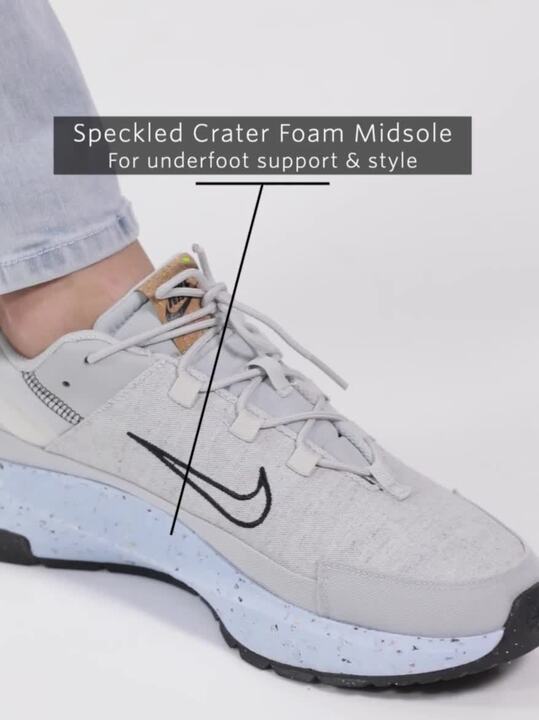 Buy Nike Men Grey Crater Remixa Sneakers - Casual Shoes for Men