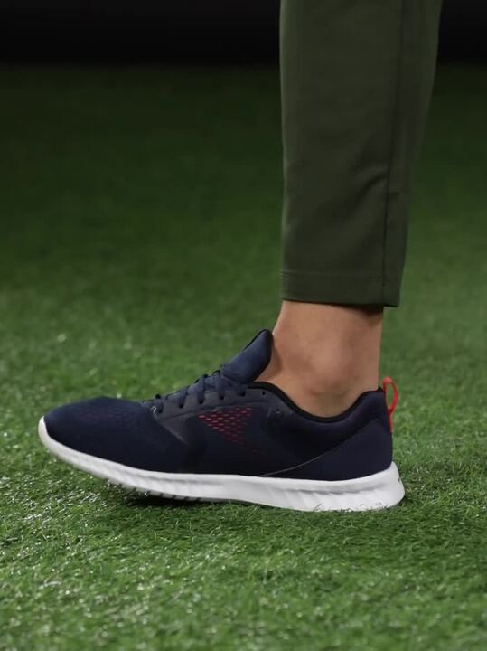 Buy Reebok Men Navy Blue Sublite Prime Woven Design Running Shoes