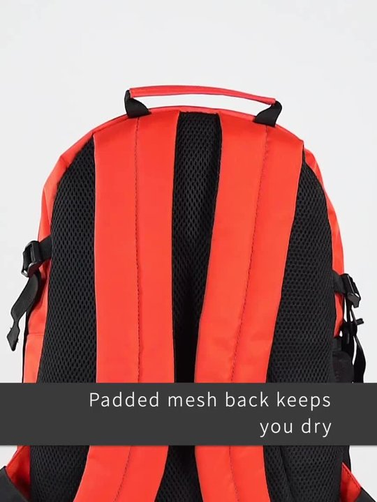 Buy HRX by Hrithik Roshan Unisex Orange & Black Backpack 16 Inch