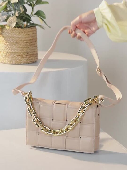 Buy MISSPAP Women Basket Weave Structured Shoulder Bag Handbags