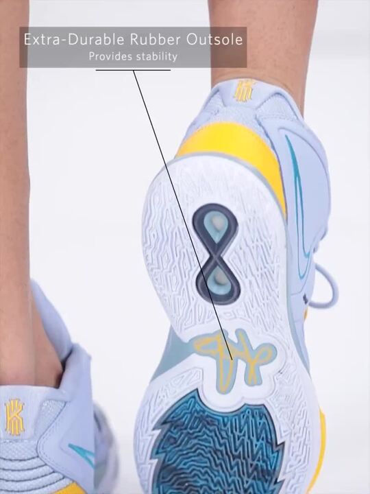 Buy Nike Unisex Blue & Yellow KYRIE INFINITY Basketball Shoes