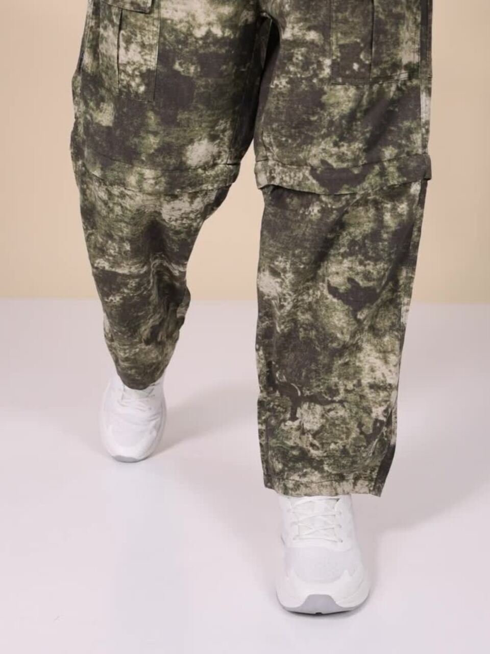 Buy Roadster The Lifestyle Co. Cotton Camouflage Printed Loose Fit