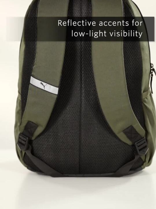 Buy one8 x PUMA Unisex Olive Green Solid Prime Backpack