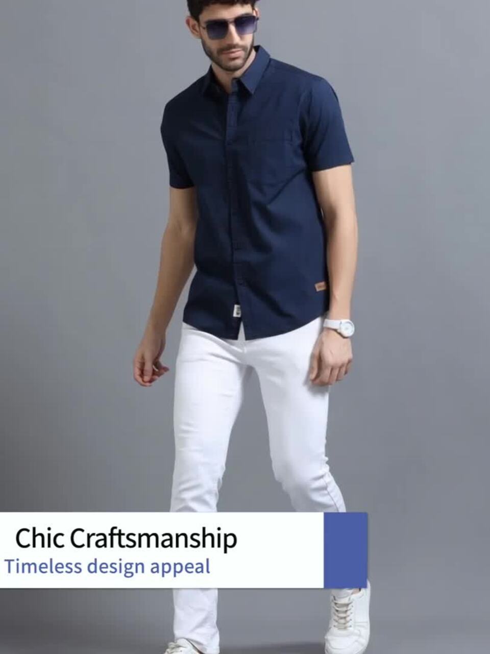 Buy The Roadster Lifestyle Co Cotton Half Sleeve Shirts - Shirts