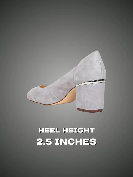 Buy Nine West Women Grey Suede Pumps Heels for Women 2483108