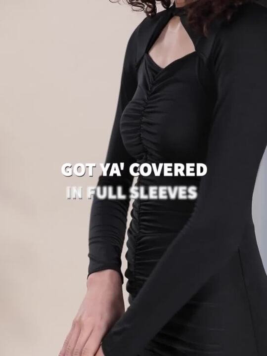 Buy NASTY GAL Cut Out Detail Bodycon Mini Dress - Dresses for Women  21148568 | Myntra