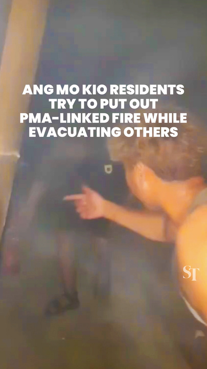 Residents spring into action during Ang Mo Kio PMA fire