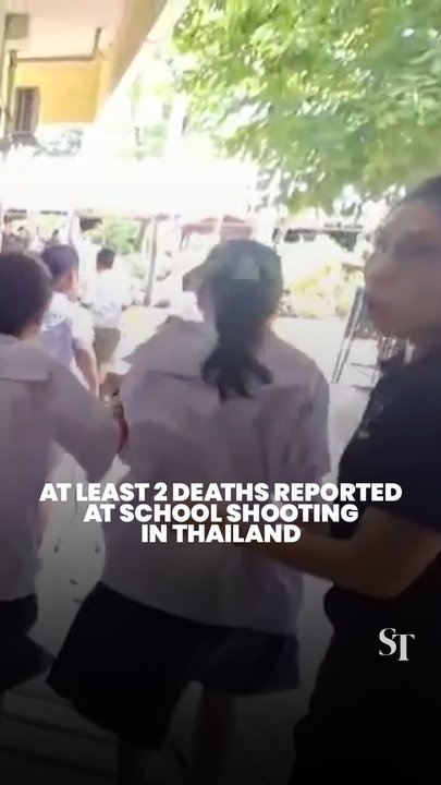 At least 2 deaths reported after school shooting in Thailand