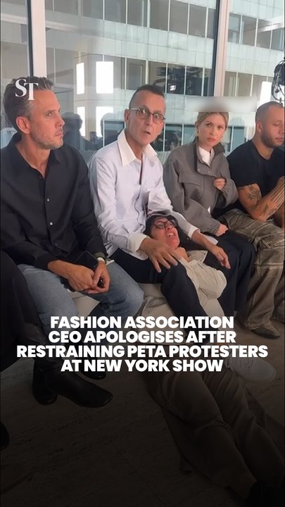 CFDA CEO apologises after physical altercation with PETA protesters at NYFW