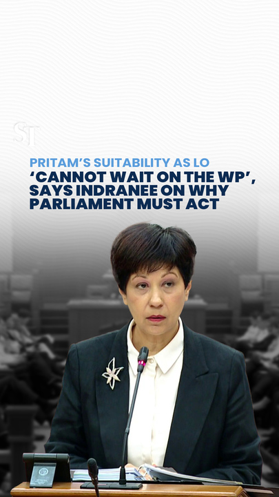 Parliament's view on Pritam's case should not depend on WP’s internal deliberations: Indranee