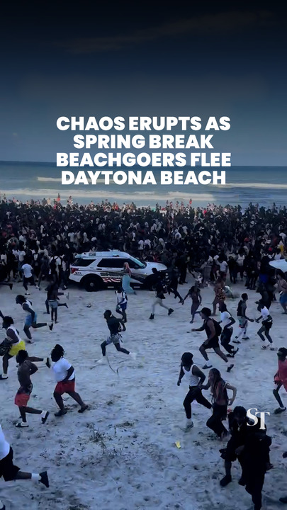 Thousands flee Daytona Beach after mistaken gunfire sounds
