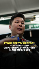Eu disse ao PPP para 'recuar': Andy Zhu, da SUP, em potencial luta de três vias na AMK GRC | GE2025