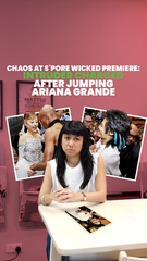 Singapore charges man who rushed at Ariana Grande during Wicked premiere