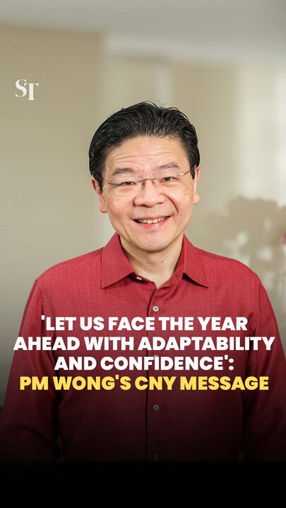 'Let us face the year ahead with adaptability and confidence': PM Wong's CNY message