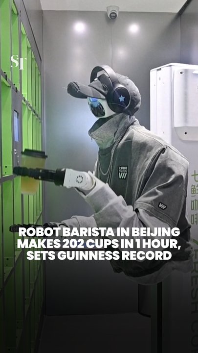 This robot in China is coming for baristas’ jobs: 202 cups made in 1 hour