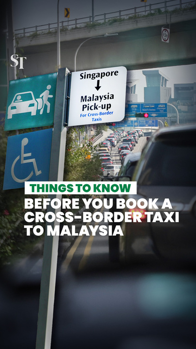 We booked a taxi from Singapore to JB via Grab: Here's what you need to know...