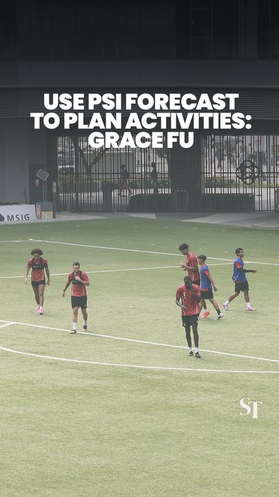 Use PSI forecast to plan for upcoming activities: Grace Fu