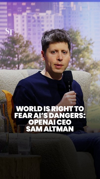 OpenAI CEO Sam Altman says the world is right to fear AI’s dangers
