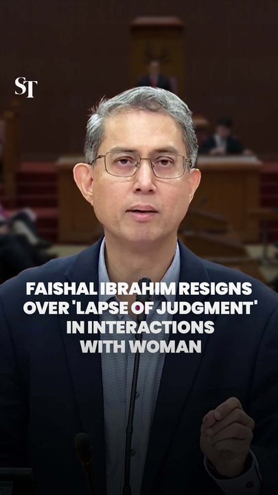 Faishal Ibrahim resigns over online messages with a female member of the public