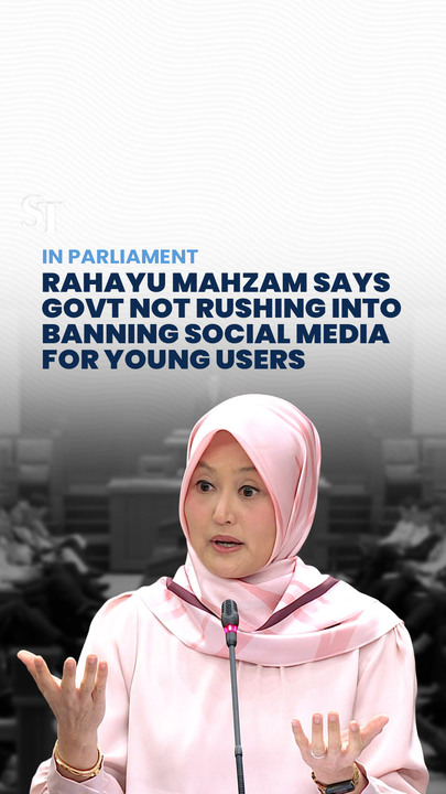 Singapore Government not looking into banning social media for young users