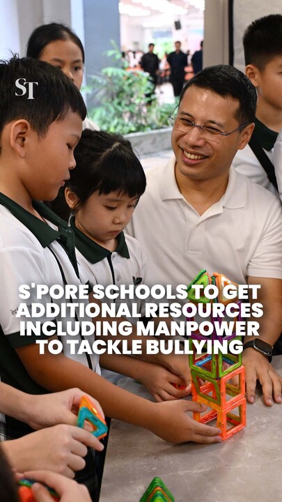 Singapore to provide schools with more support to tackle bullying