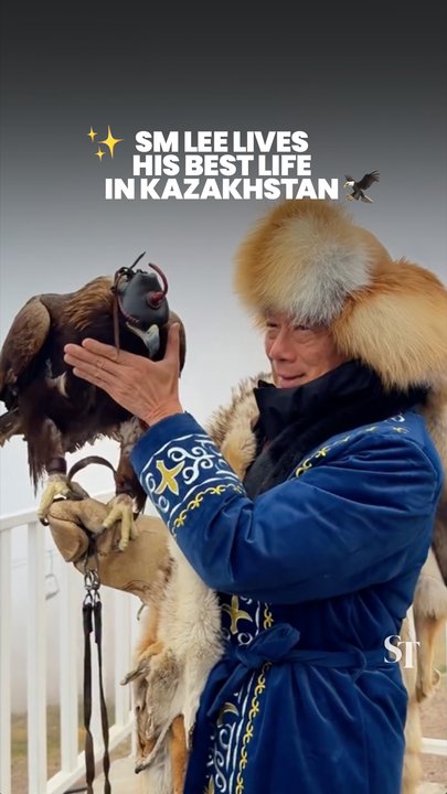 SM Lee Hsien Loong lives his best life in Almaty, Kazakhstan 🦅