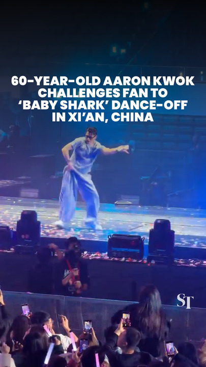 60-year-old Aaron Kwok proves age is just a number with ‘Baby Shark’ dance-off