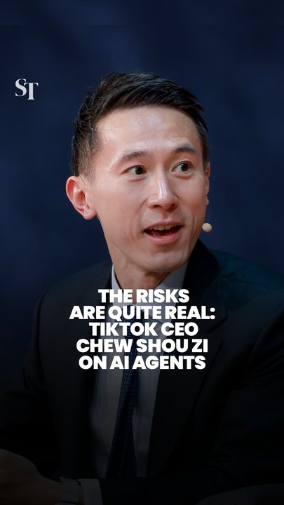 TikTok CEO Chew Shou Zi warns of the cybersecurity risks AI agents could bring