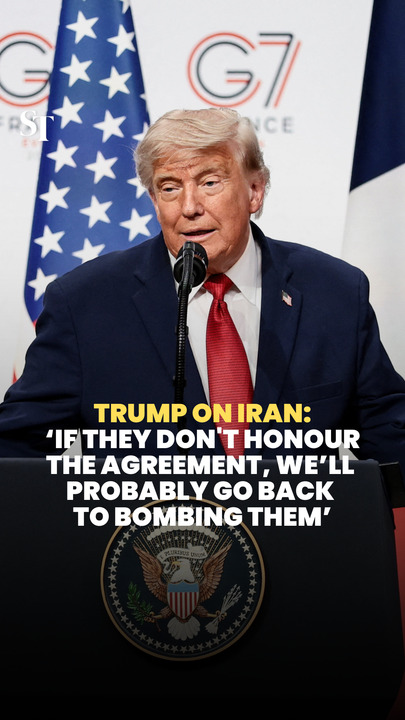 If Iran doesn’t honour agreement, ‘we’ll probably go back to bombing them’: Trump