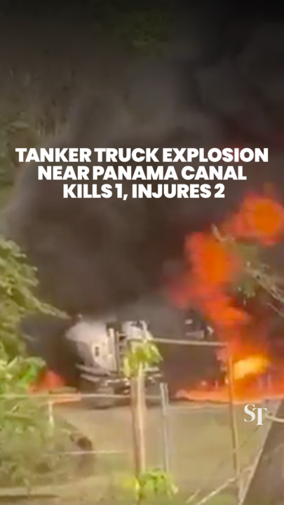 1 killed, 2 injured in tanker truck explosion near Panama Canal