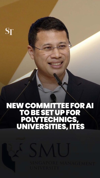Use of AI in schools to be more coordinated across Institutes of Higher Learning with new committee 