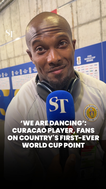 ‘We are dancing’: Curacao player, fans on country's first-ever World Cup point