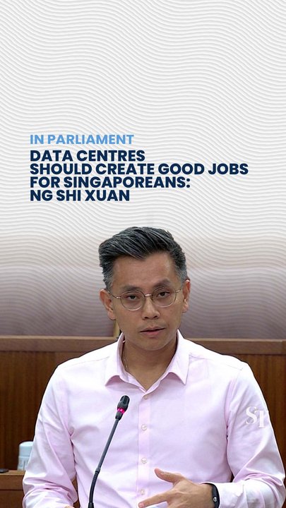 Data centres should create good jobs for Singaporeans: Ng Shi Xuan